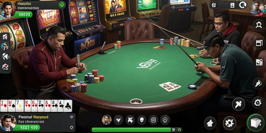 Screenshot dari permainan slot dengan tema petualangan yang seru.