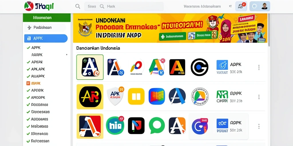 Tampilan antarmuka yang menarik dan modern.