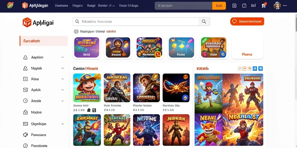 Tampilan antarmuka aplikasi yang menarik dan user-friendly.