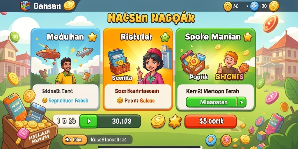 Tampilan antarmuka yang menarik dan user-friendly.