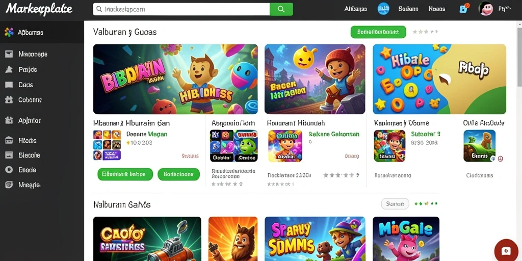 Tampilan permainan slot dengan grafik yang memukau.