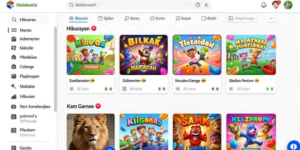 Tampilan antarmuka yang menarik dan mudah digunakan.