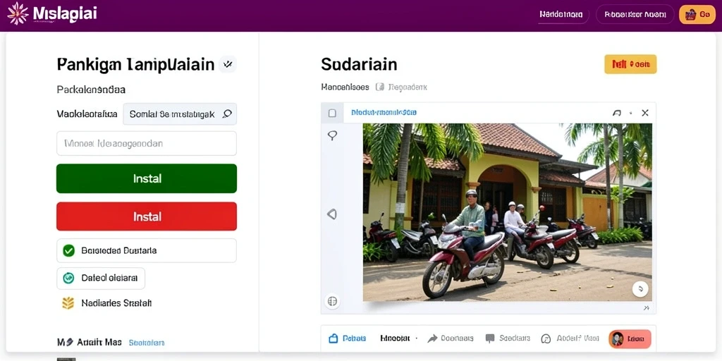 Tampilan utama JTBLUE yang menarik dan ramah pengguna.
