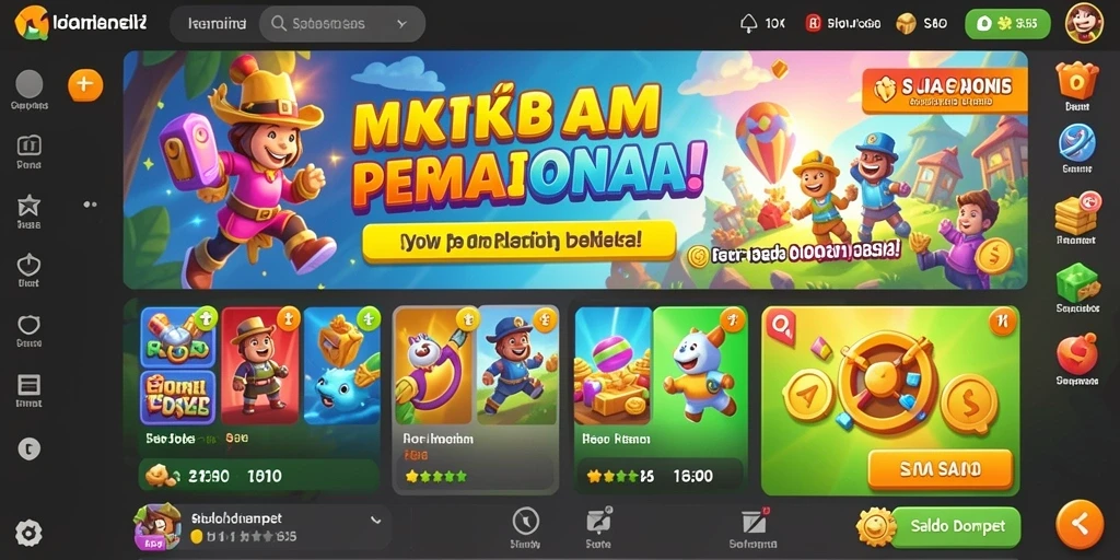 Tampilan antarmuka yang menarik dan mudah digunakan.
