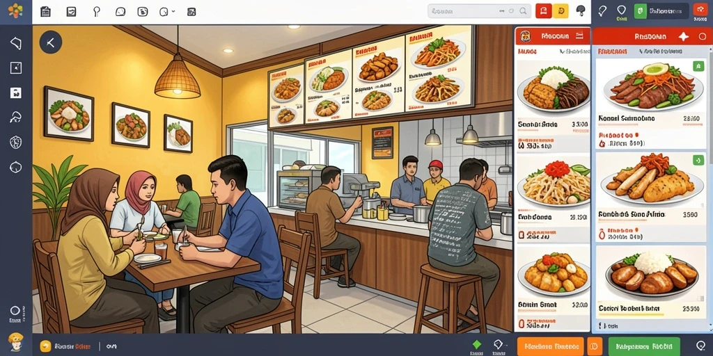 Tampilan antarmuka yang menarik dan mudah dinavigasi.