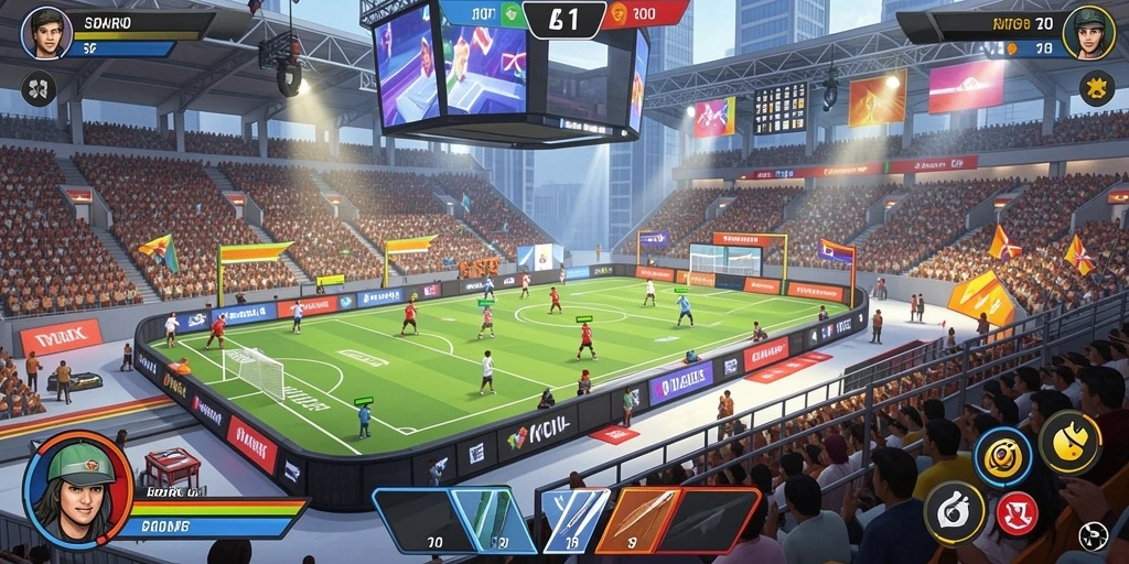 Tampilan menarik dengan grafik yang memukau.