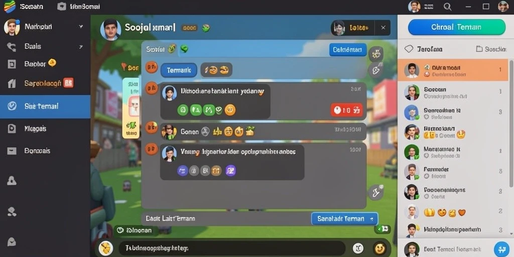 Tangkapan layar fitur gameplay yang menarik.