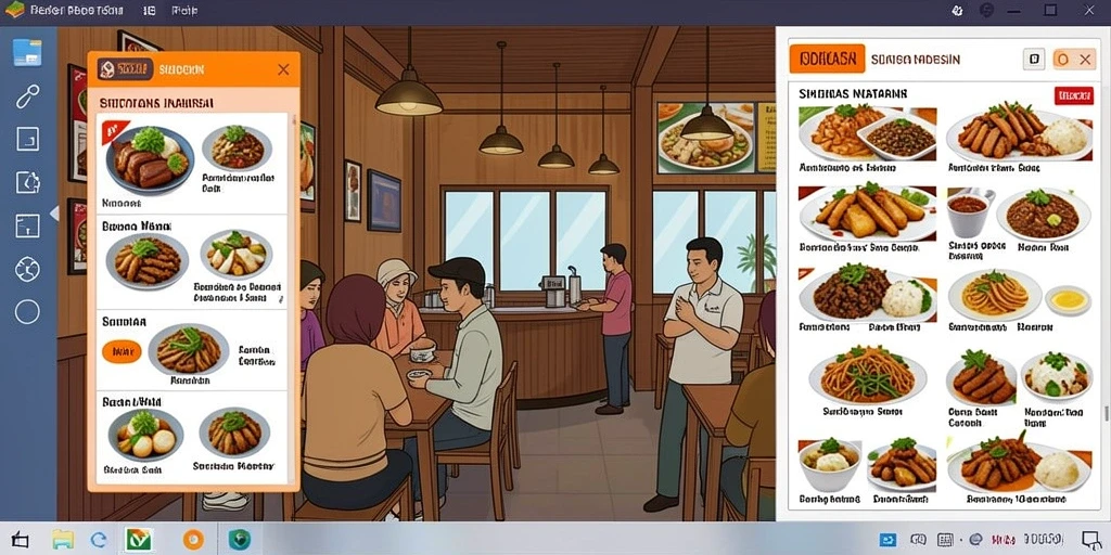 Tampilan awal SUPERSVIP yang menarik dan penuh warna.