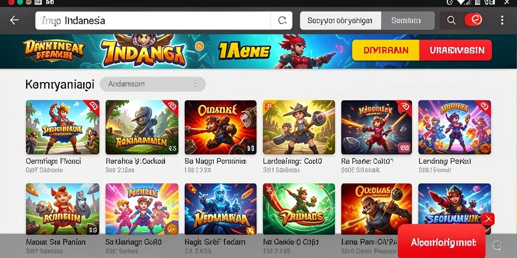 Tampilan antarmuka yang user-friendly dan menarik.